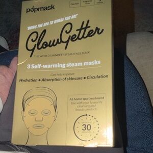 GlowGetter.  Self-Warming Steam Face Mask - (3 Pack)